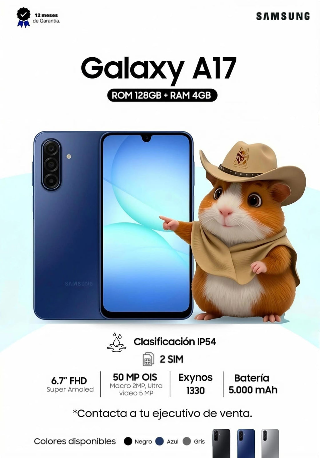 Samsung Galaxy A17 4g 128gb