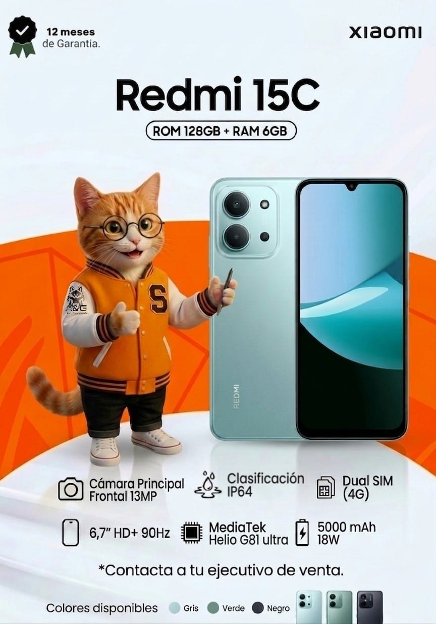 Xiami redmi 15c 4G 128gb