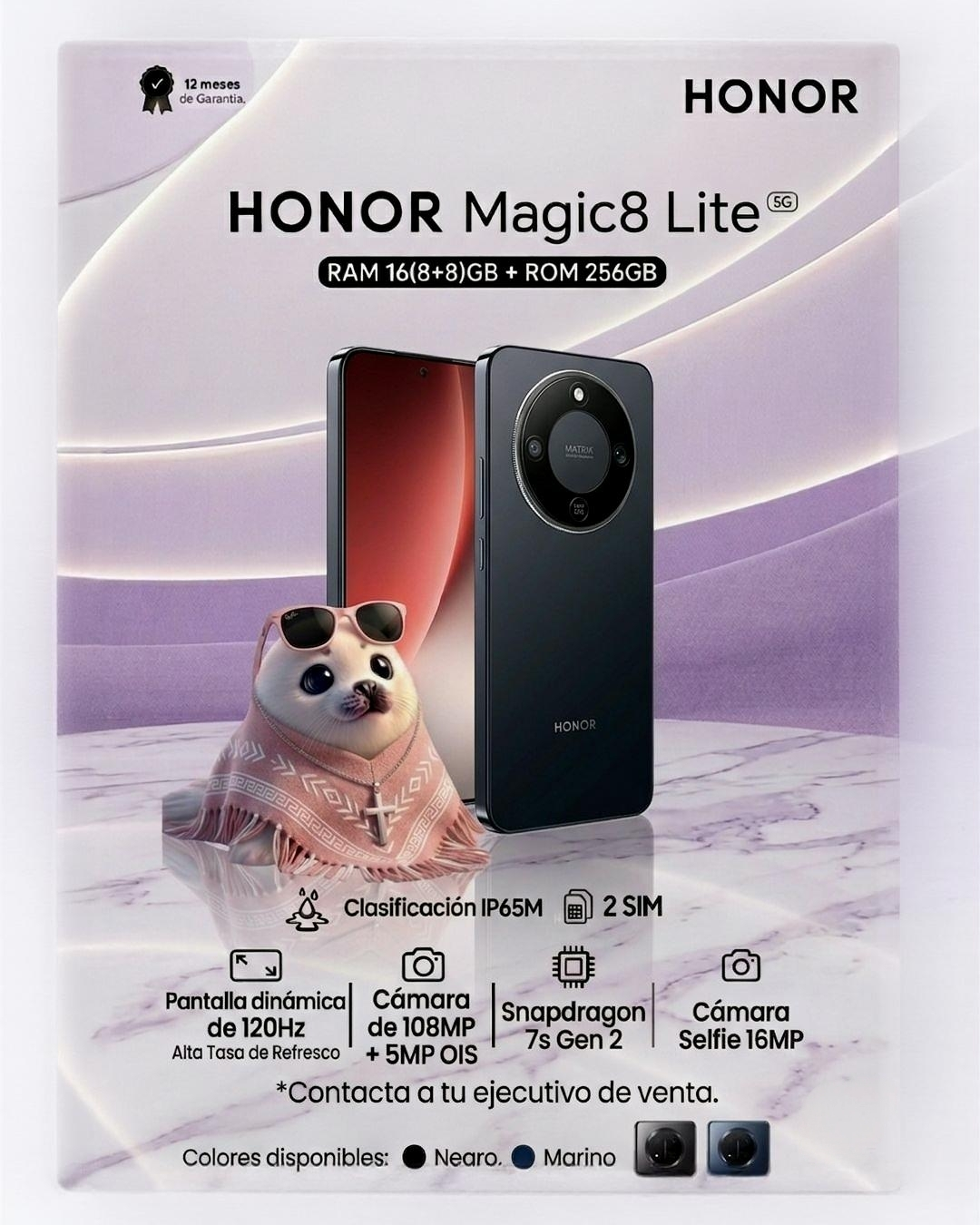 Honor Magic 8 Lite 5g 256gb