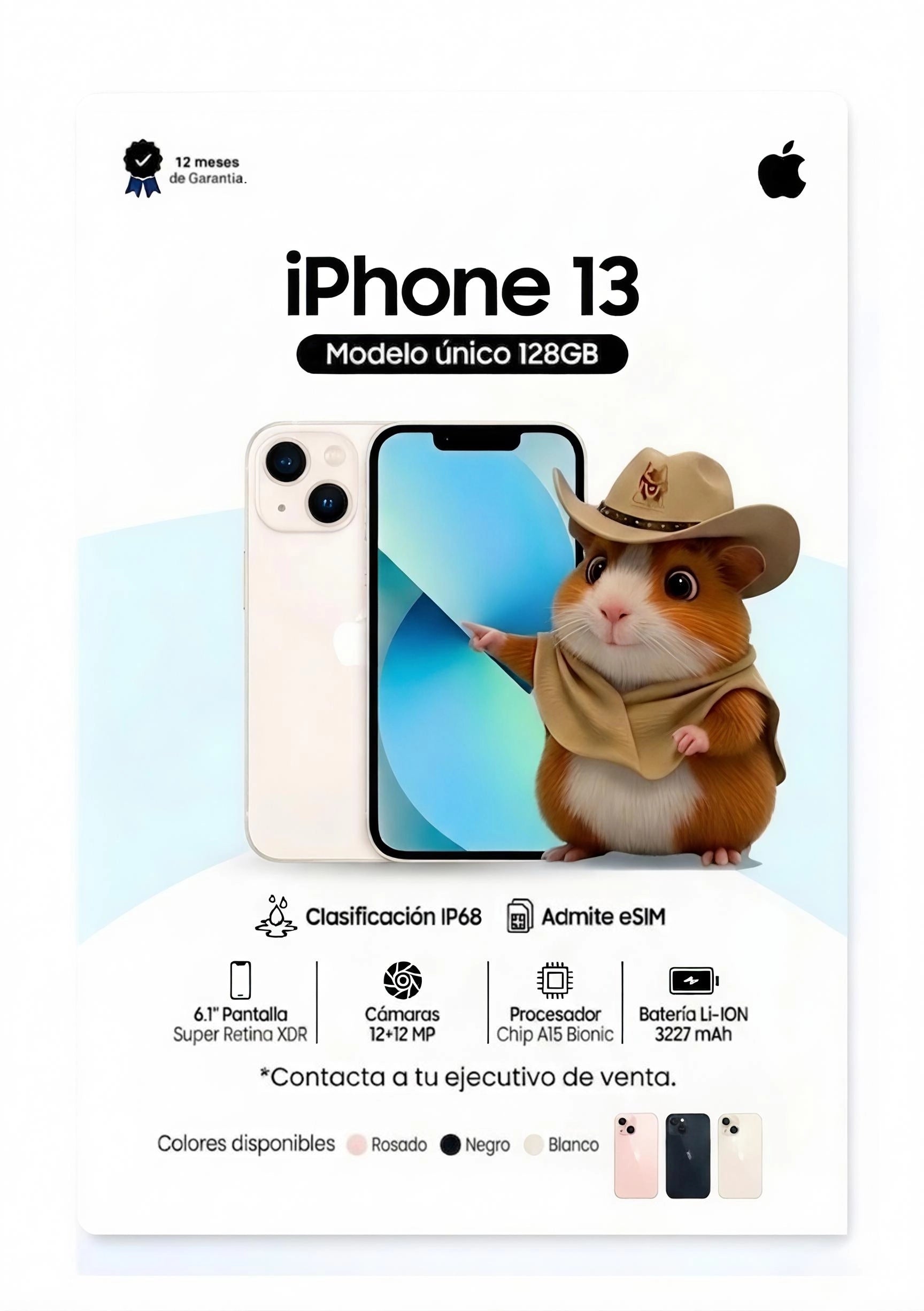 Iphone 13 128gb 5g