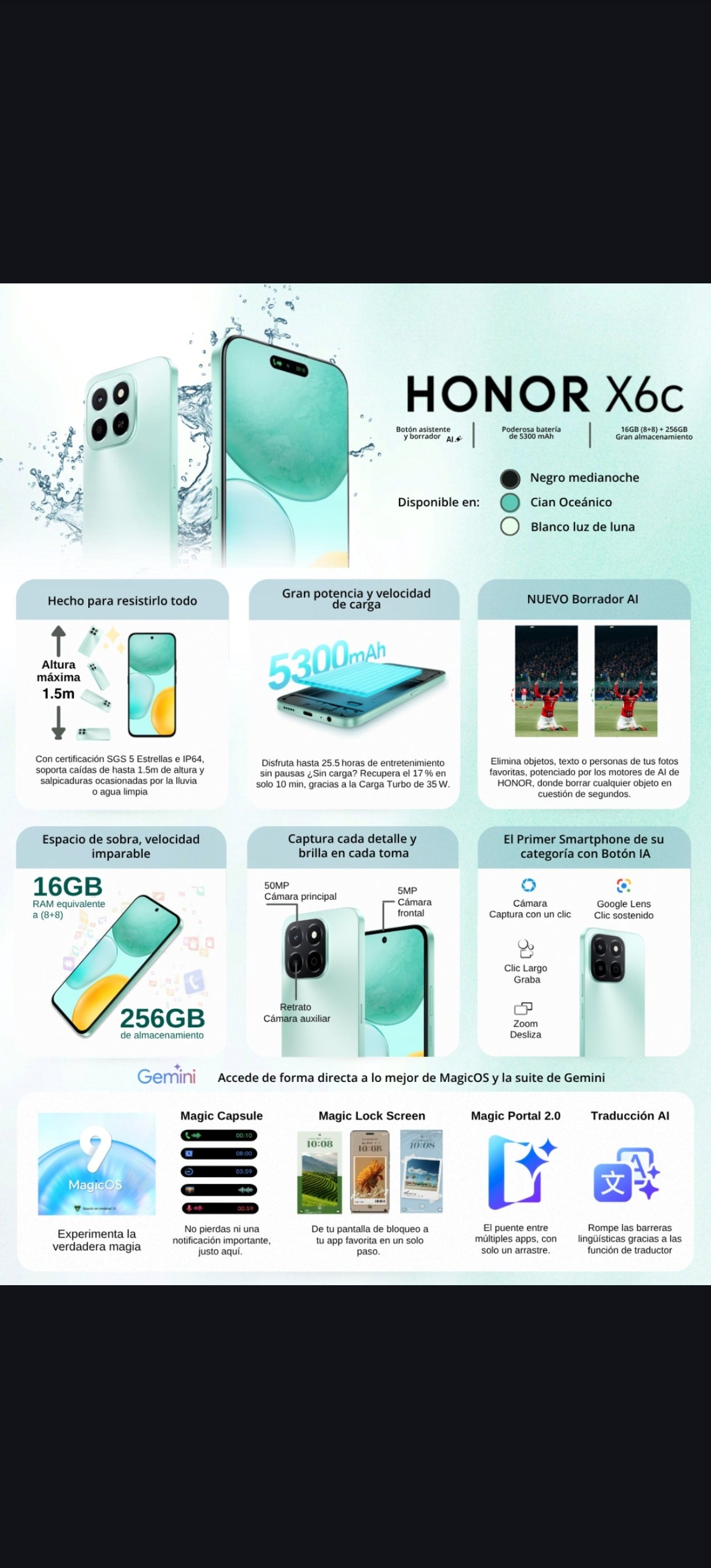 Honor X6c 4g 256gb