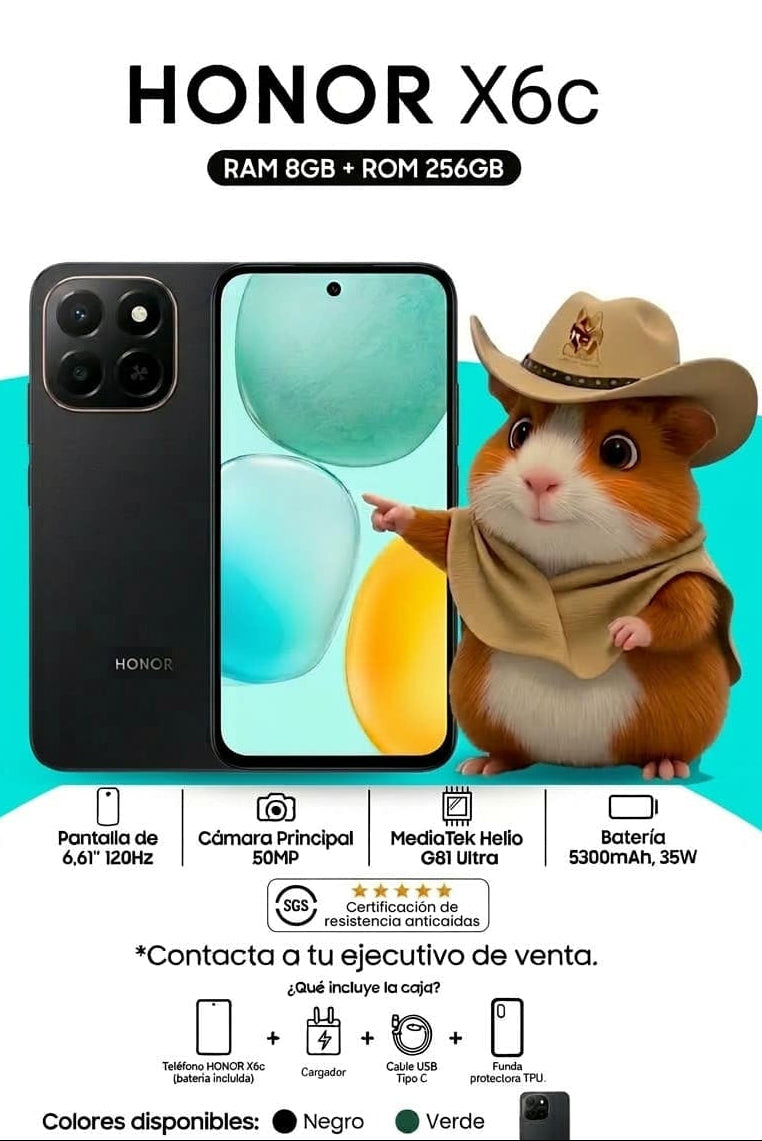 Honor X6c 4g 256gb