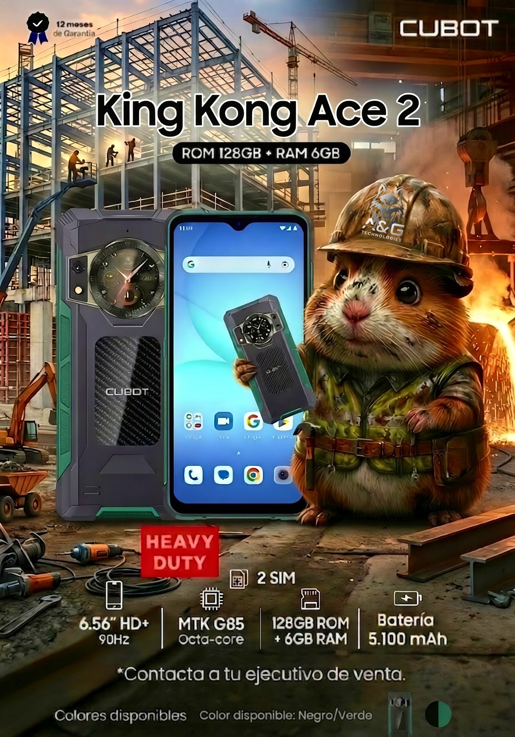 Cubot King Kong Ace 2